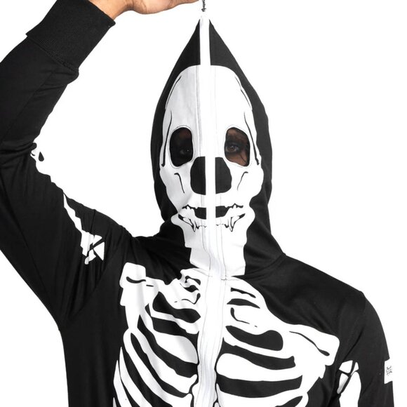 Tipsy Elves Men’s Skeleton Halloween Costume - Picture 4 of 5